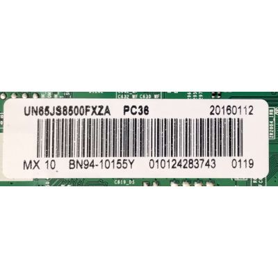 KIT DE TARJETAS PARA TV SAMSUNG / MAIN BN94-10155Y / BN97-10261A / BN41-02356C / FUENTE BN44-00834A / L65E8N_FHS / BN4400834A / T-CON BN95-01954A / BN41-02297A / PANEL CY-QJ065FLLV1H / MODELO / UN65JS8500FXZA TH01 - Imagen 4